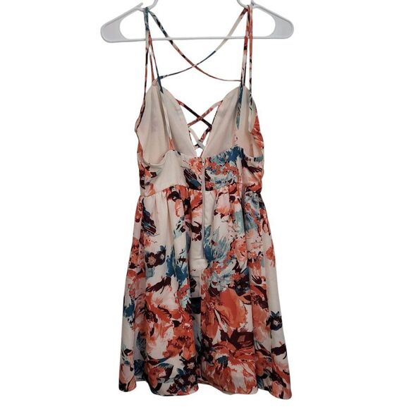 Charlotte Russe Strappy "Splendour Day" Floral Dress - Picture 4 of 12
